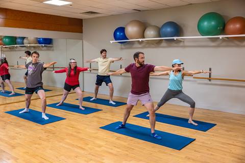 group yoga 