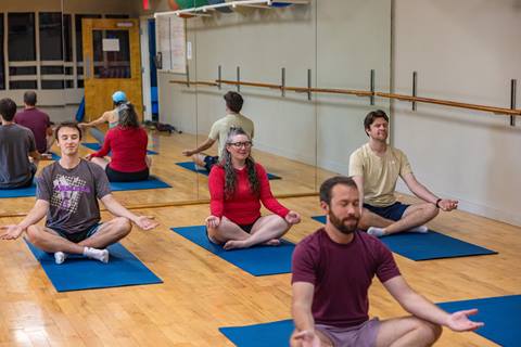 group yoga 