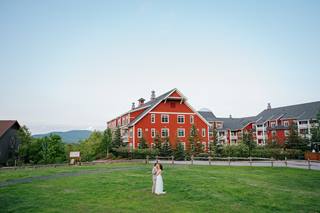Wedding on the lawn