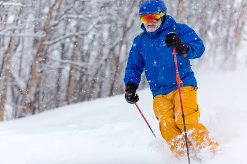 boomer skiing