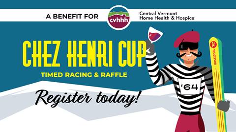 graphic of chez henri fundraising event