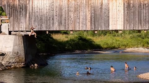 Mad River Valley Covered bridge