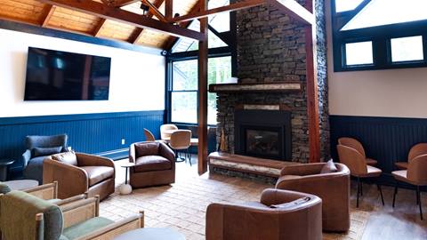 Lobby of the Lodge at Lincoln Peak