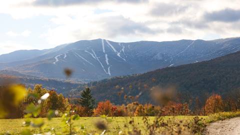 A scenic fall shot in the Mad River Valley