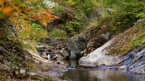 A scenic fall shot in the Mad River Valley
