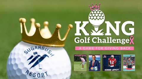 Promo graphic for the 2026 King Golf Challenge