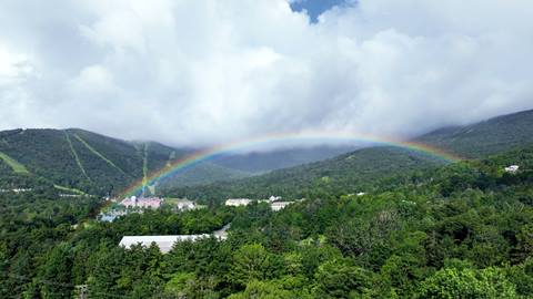 Rainbow at Sugarbush