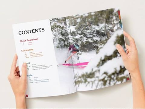 impact report content page