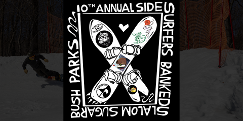 2026 10th Anniversary Side Surfers poster