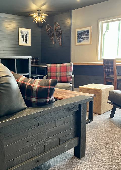 Seating lounge area of The Fifty 8