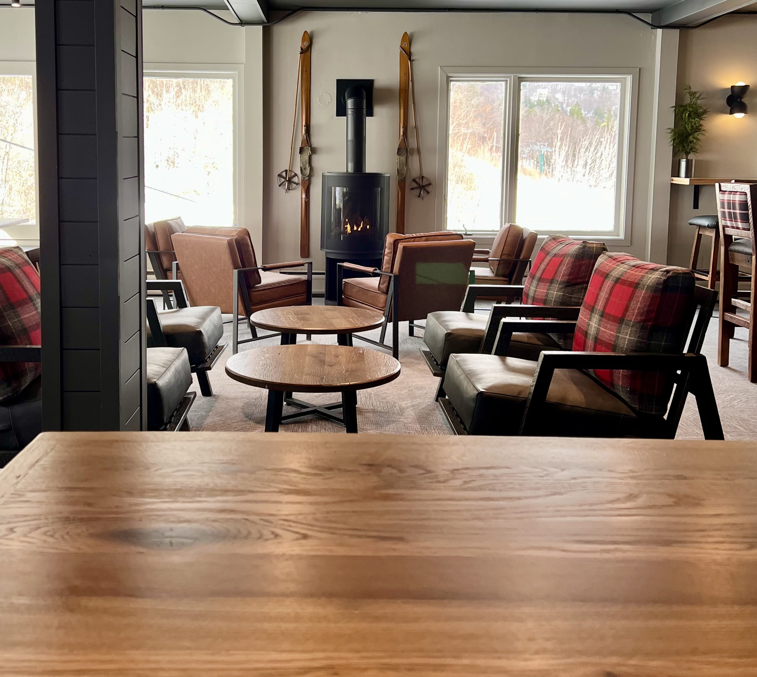 Lounge seating area in the Fifty 8