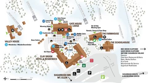 Map of the Base Area