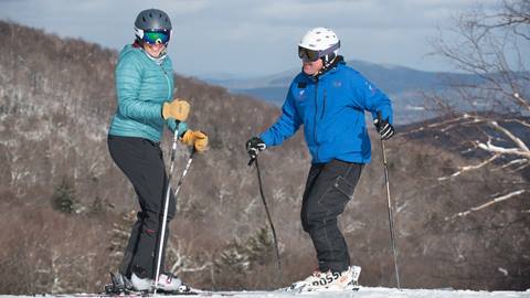 A Ski lesson