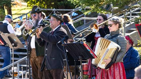 German Band at Oktoberfest