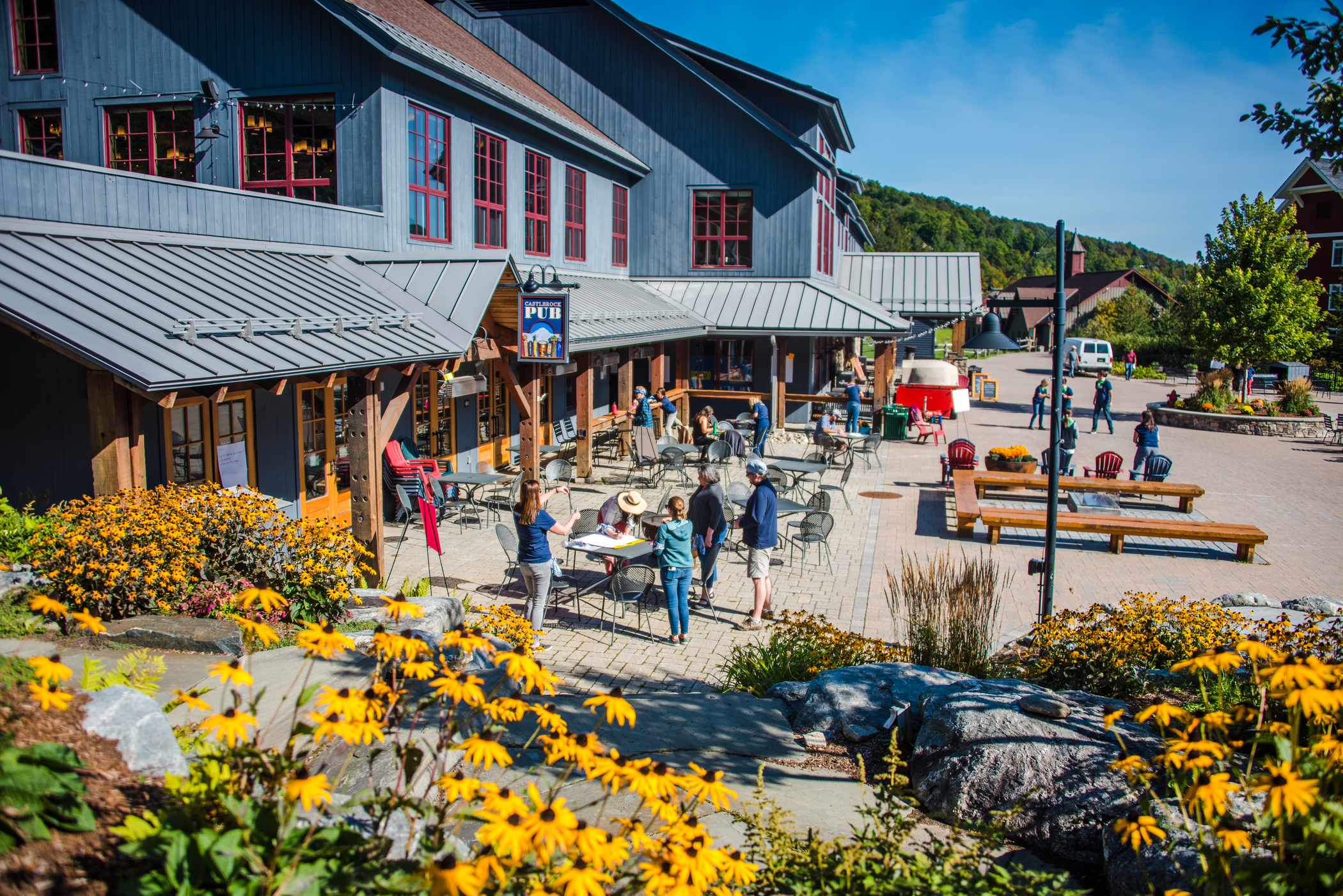 Courtyard Summer at Sugarbush