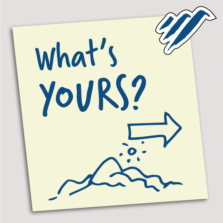 Postit Note Yours