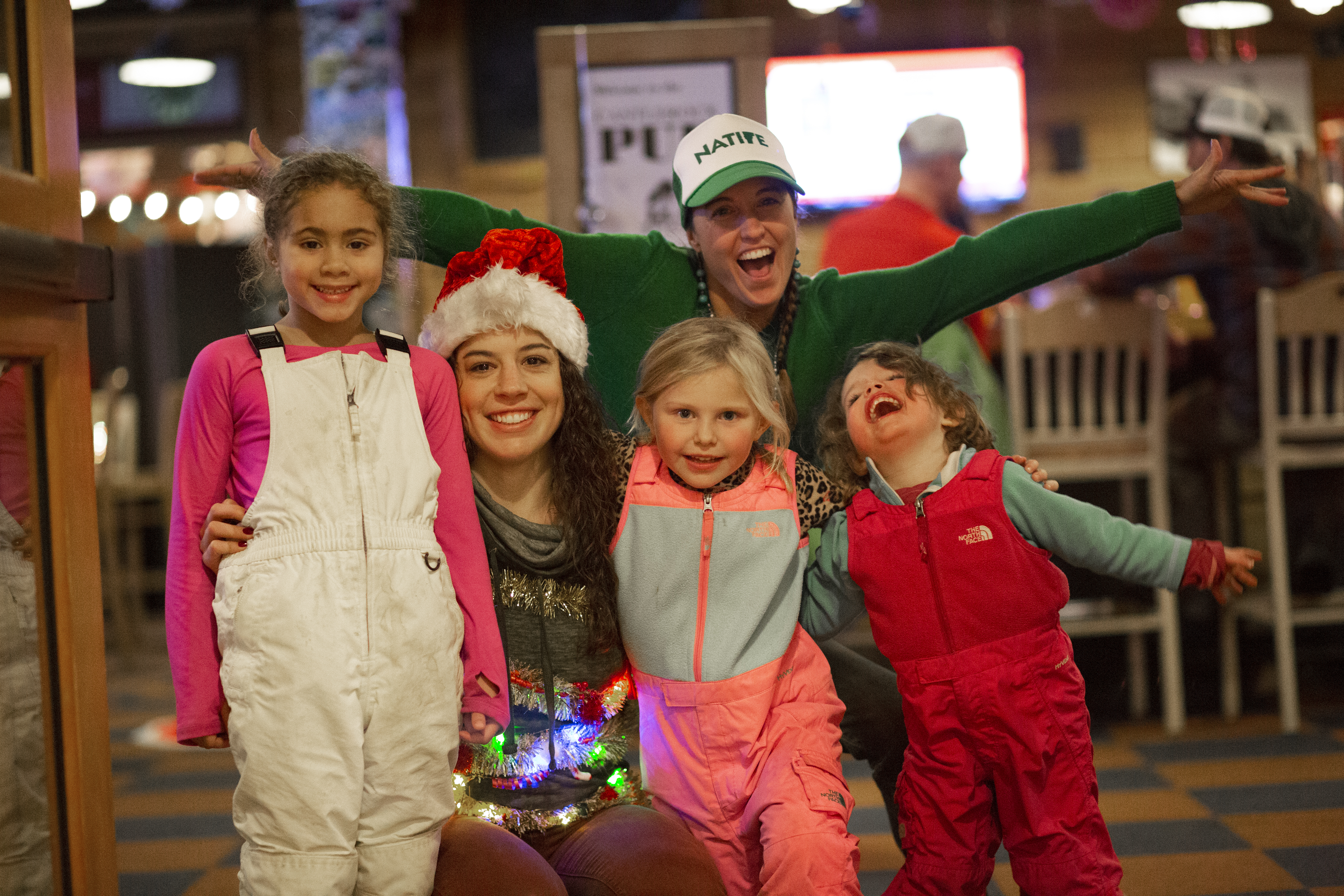 Festive kids in Castlerock Pub