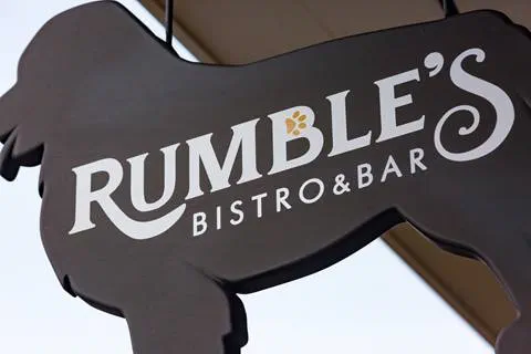 Rumbles Sign