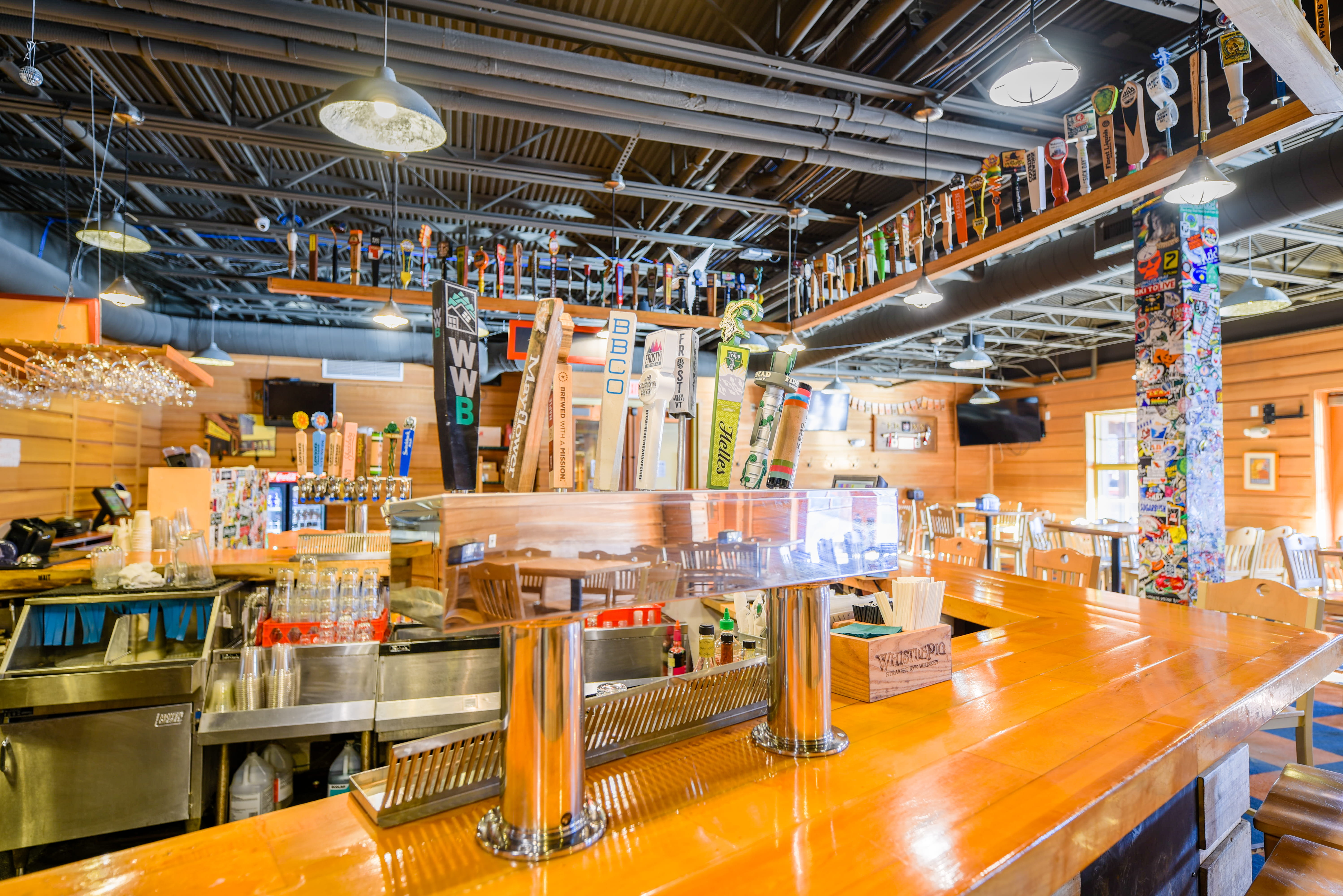 Castlerock Pub Beer Taps