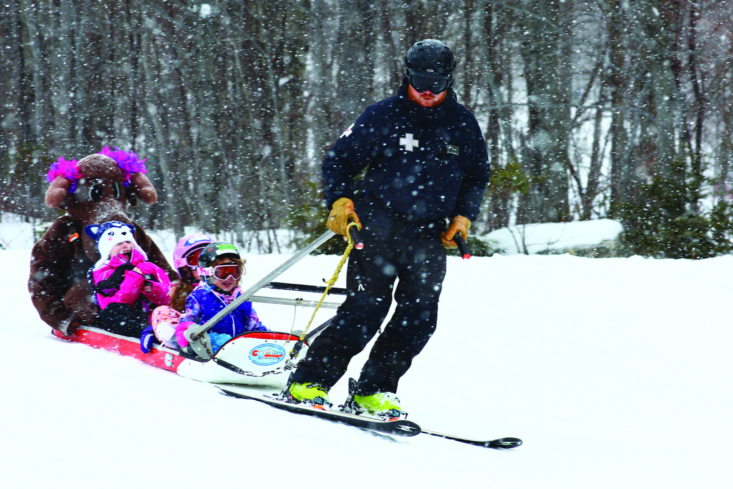 Patrol Sled Ride