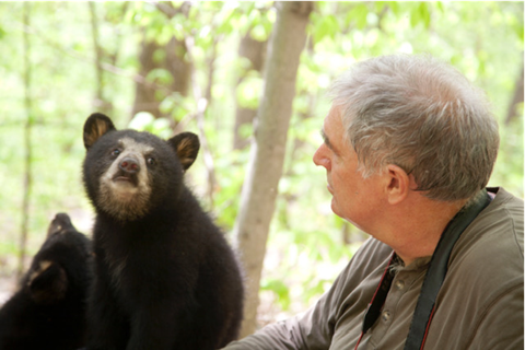 Man with bear