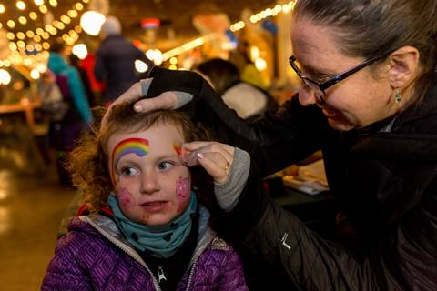 Kid facepaint