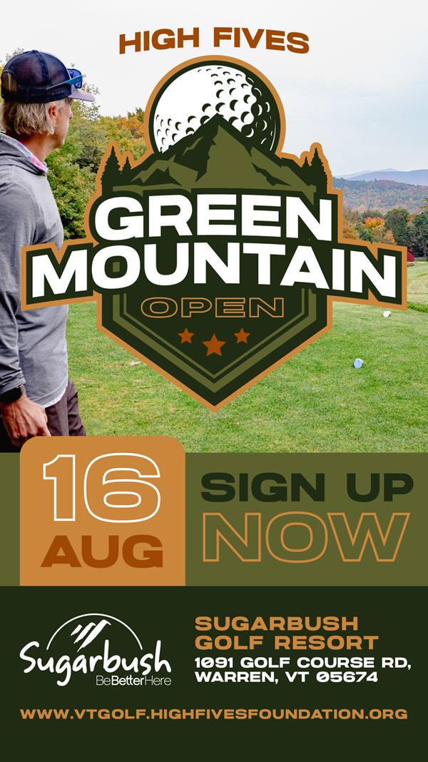 Green Mountain Tournament High Fives Flyer