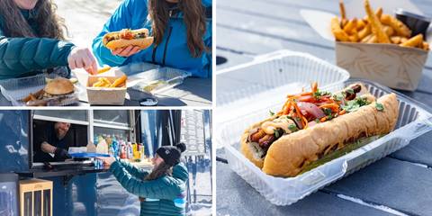 collage of food photos from the lunch box