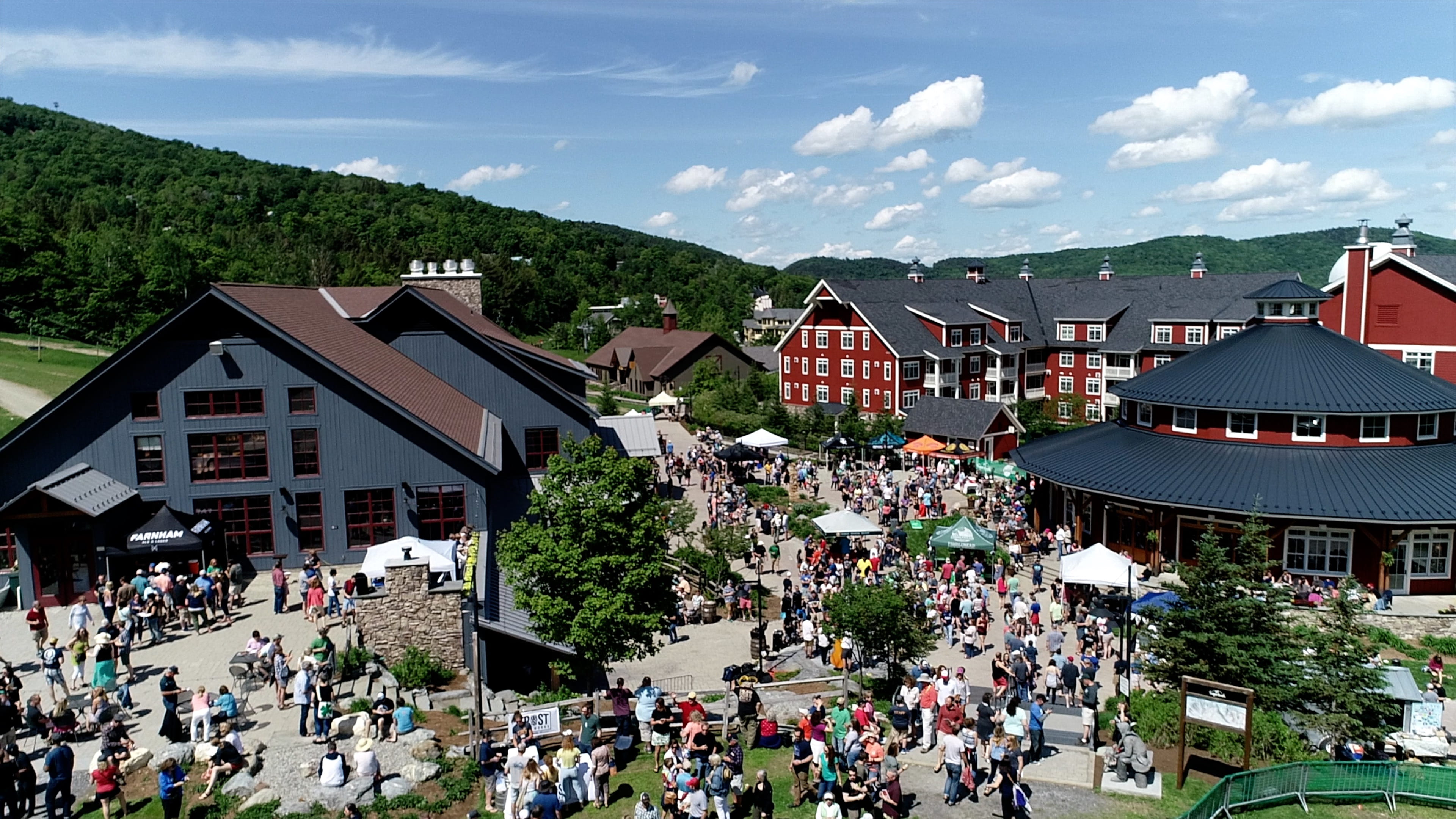 Event in the Lincoln Peak Courtyard