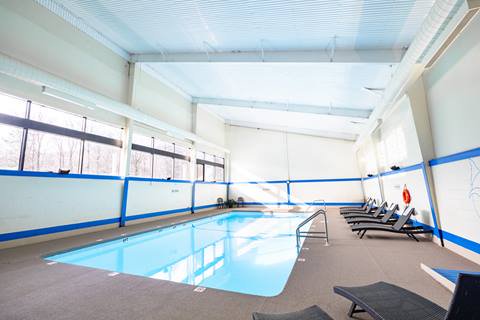 Indoor pool area at the Sugarbush Health and Recreation Center