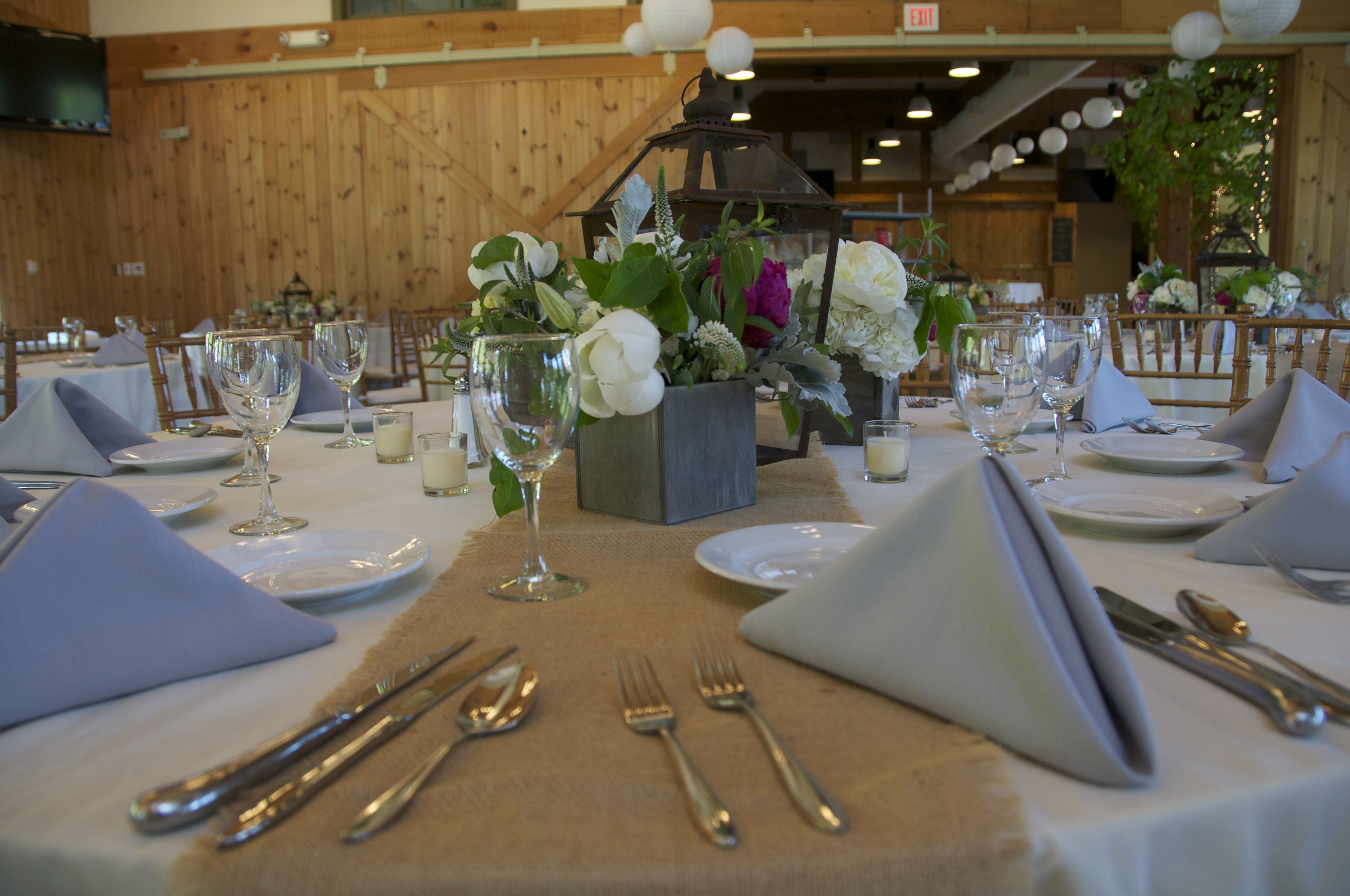 Private Dining Banquet Set up