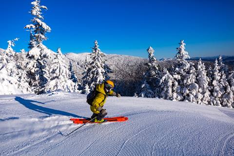 Skier at Sugarbush