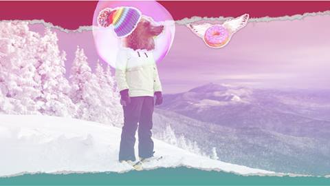 Mamma Bear whimsical 