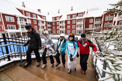 Group Clay Brook Snow