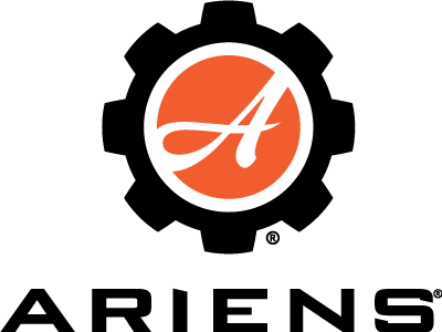 AriensCo Logo in orange and black