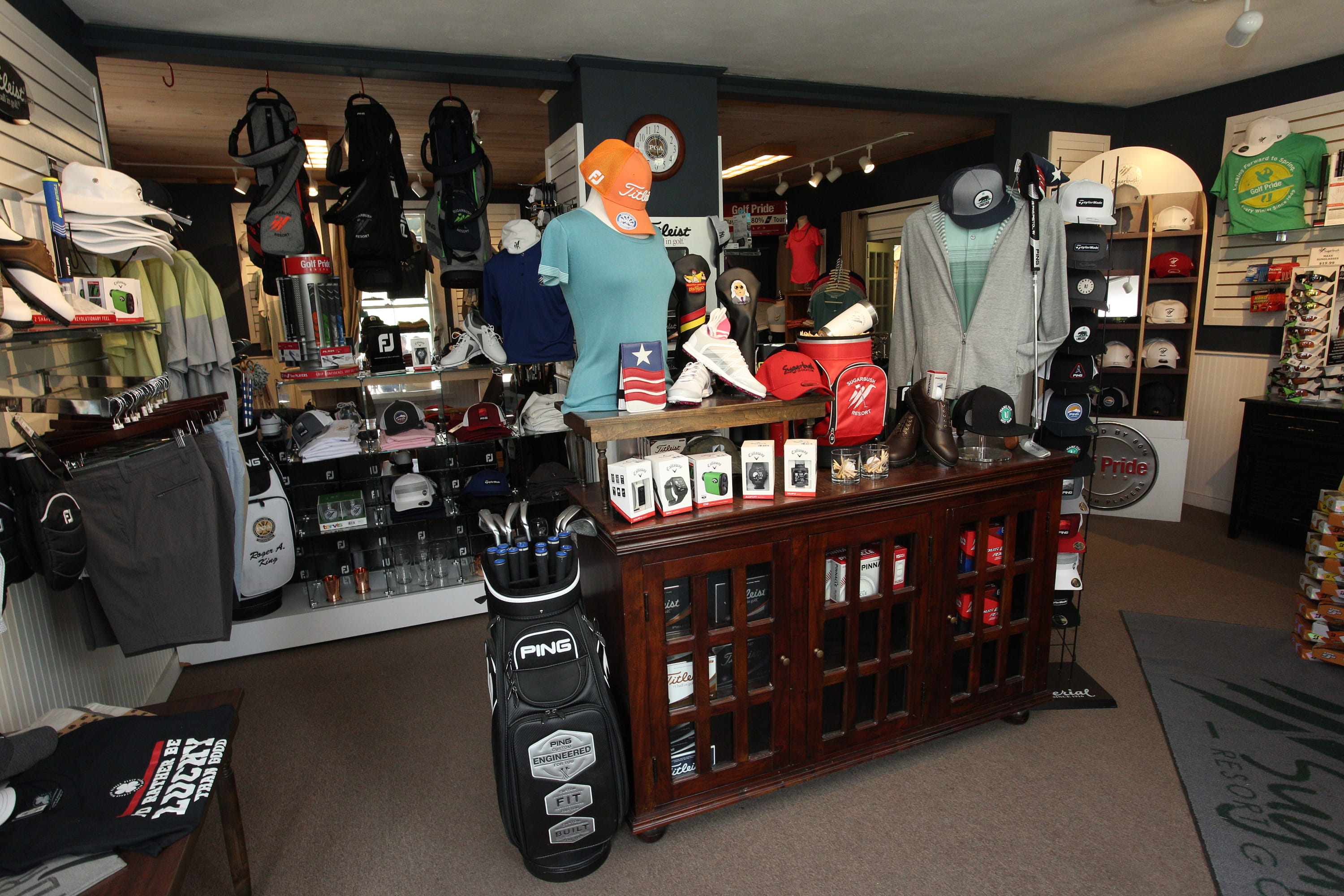 golf pro shop