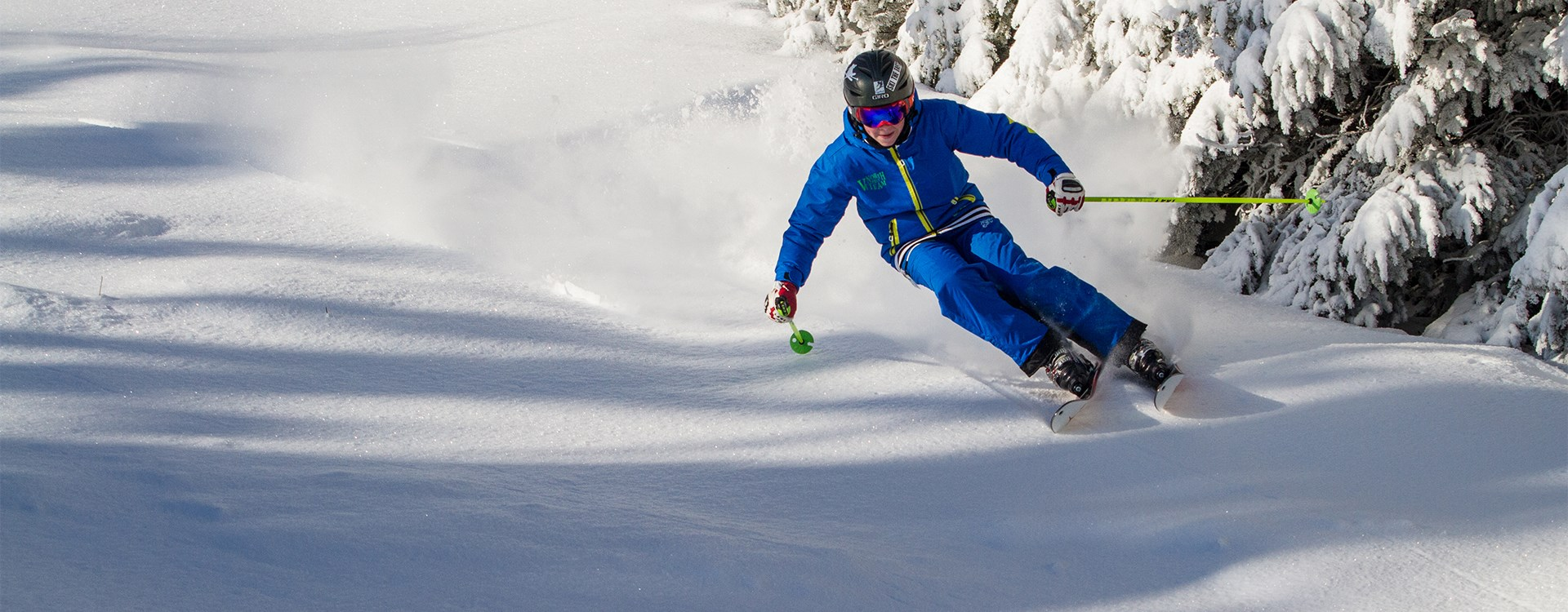 Mt Ellen Powder Skier Kid 