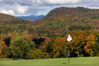 Fall Golf Course Scene 