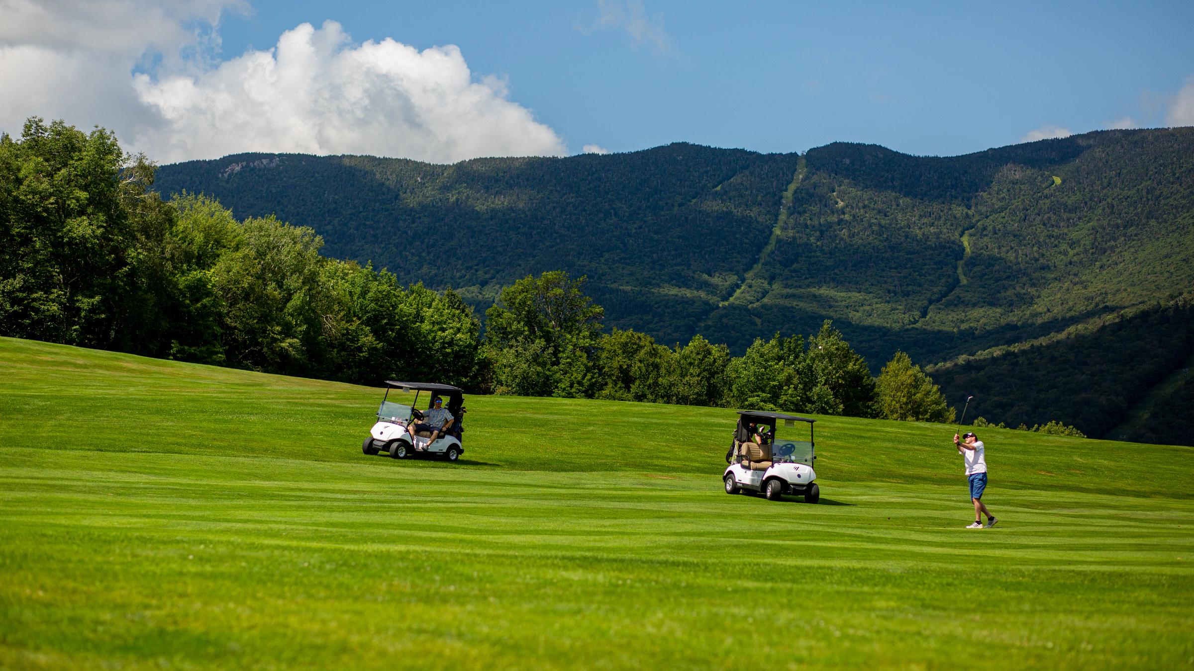 Fairway shot with a view