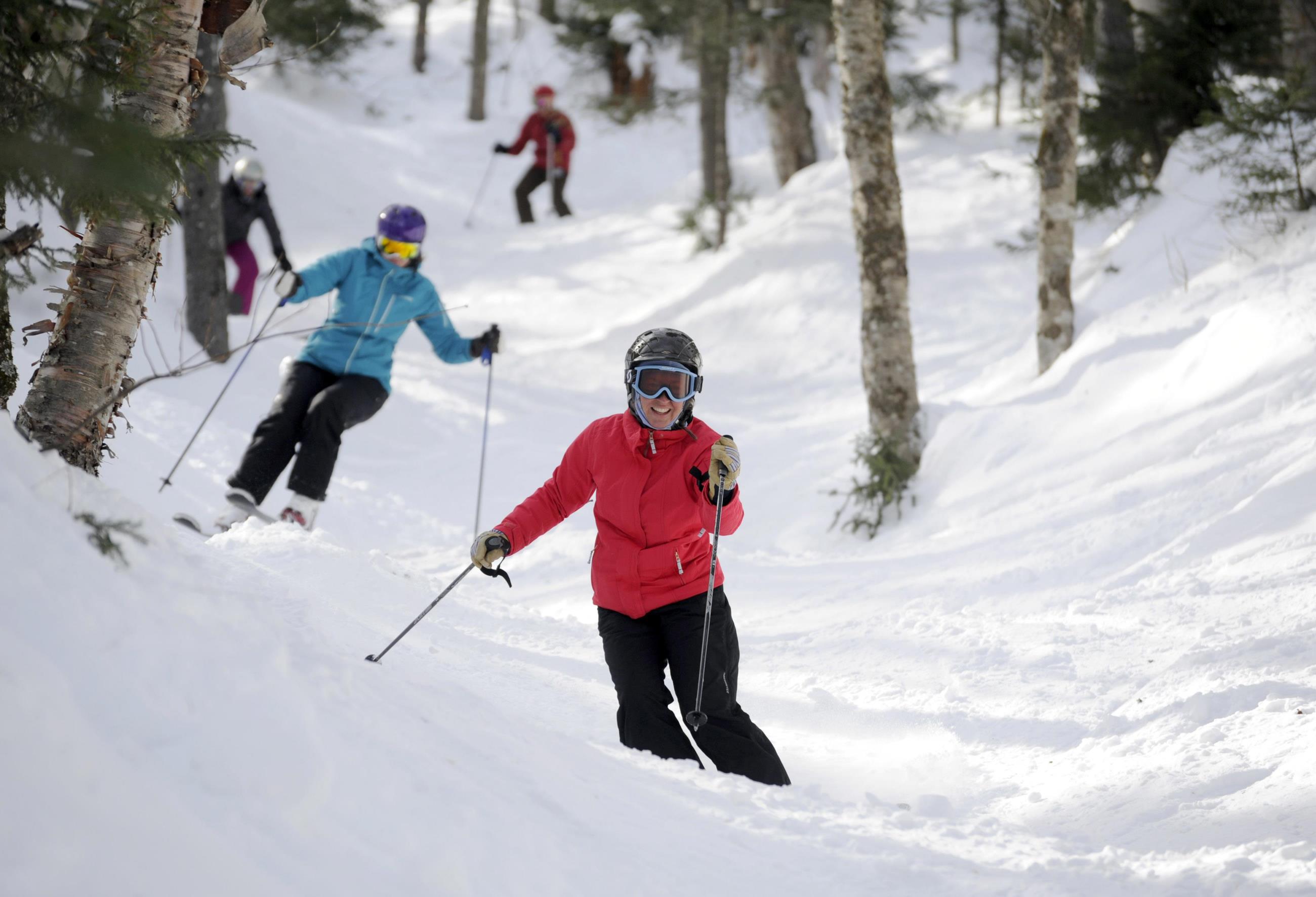Women Camp Clinic Ski Ride