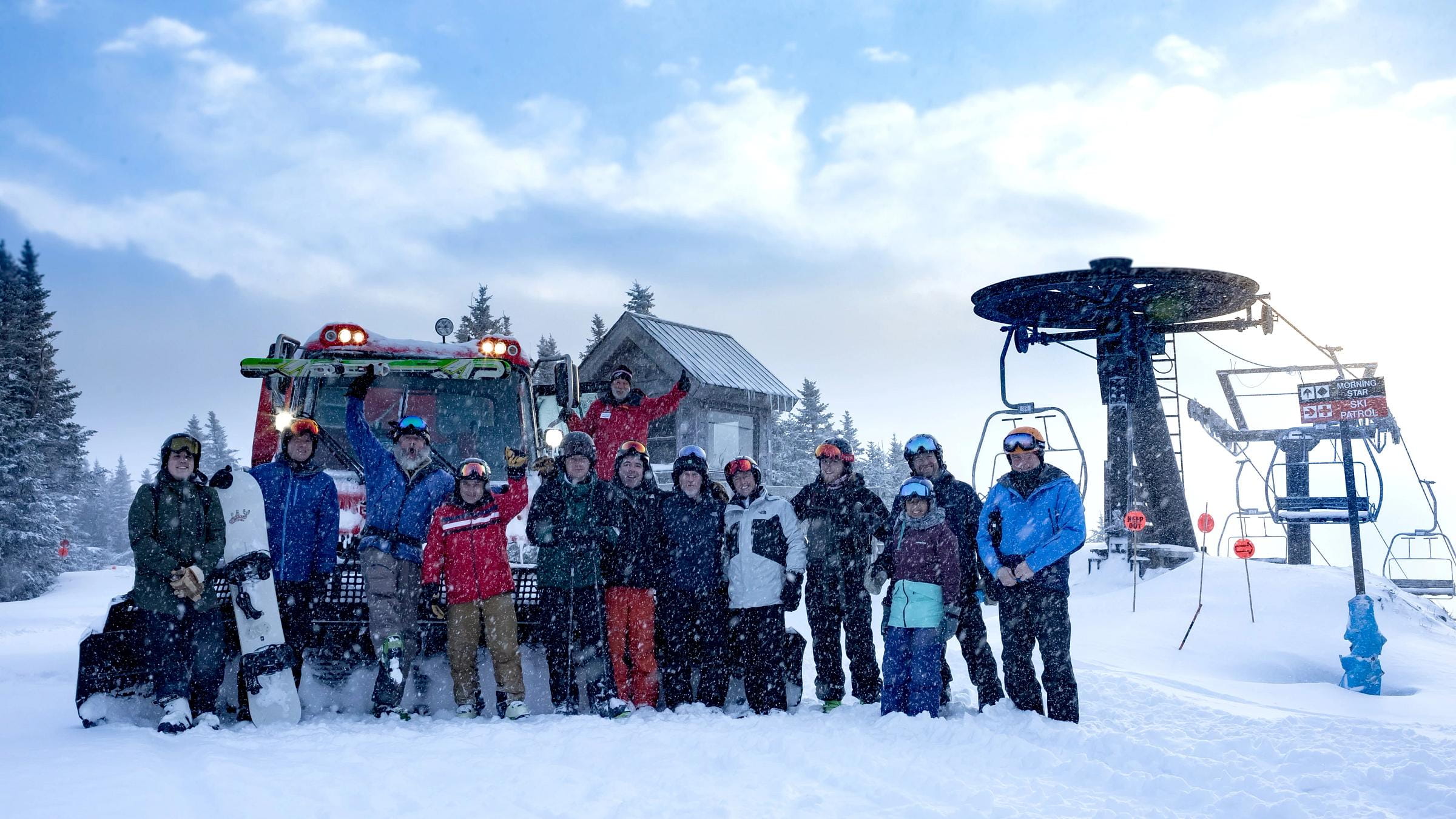 Cabin Cat Powder Group