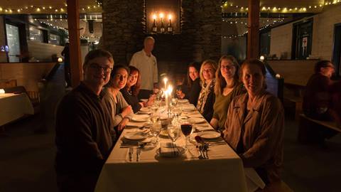 Allyns Lodge Dinner