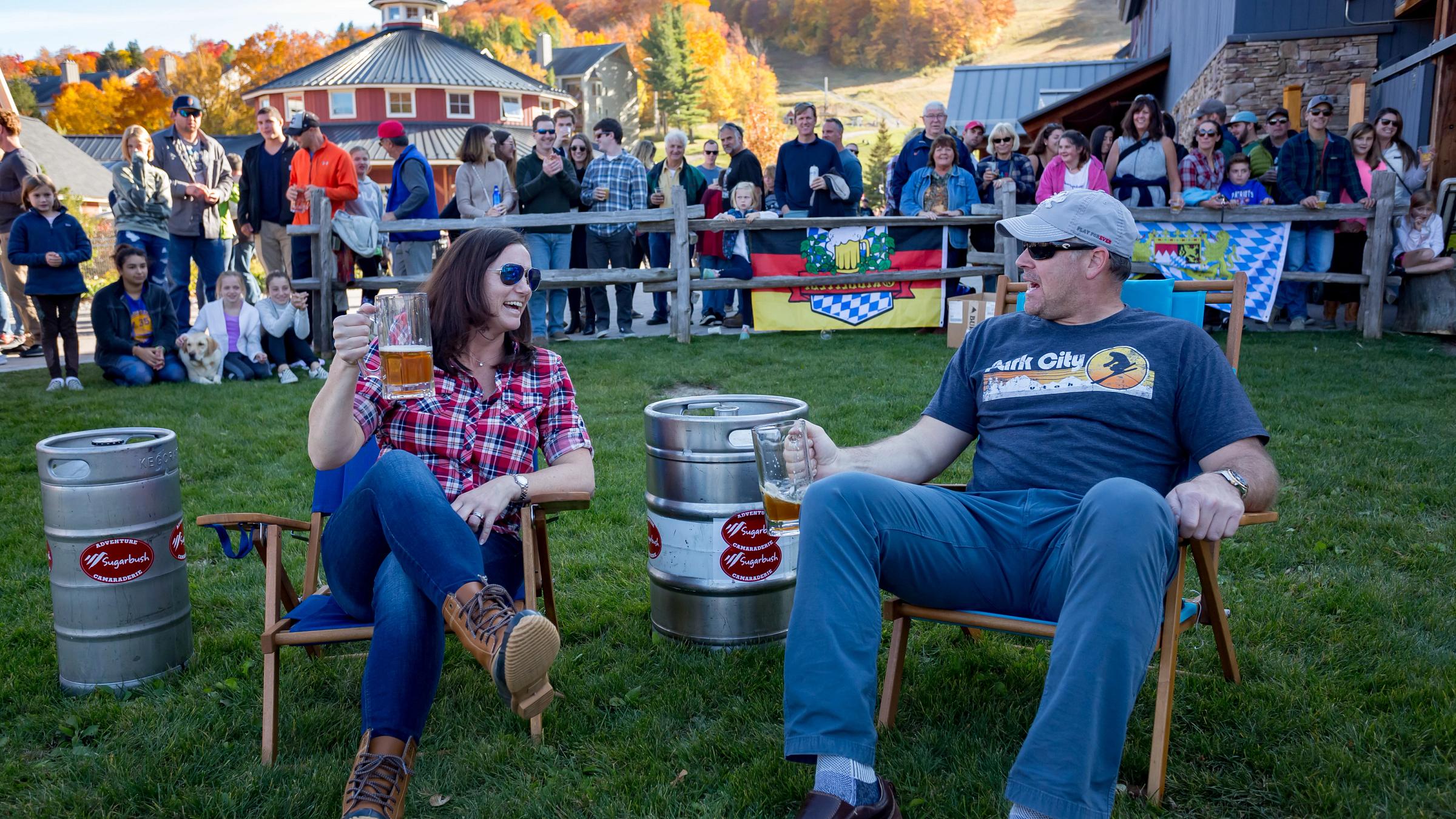Oktoberfest Beer brew chair