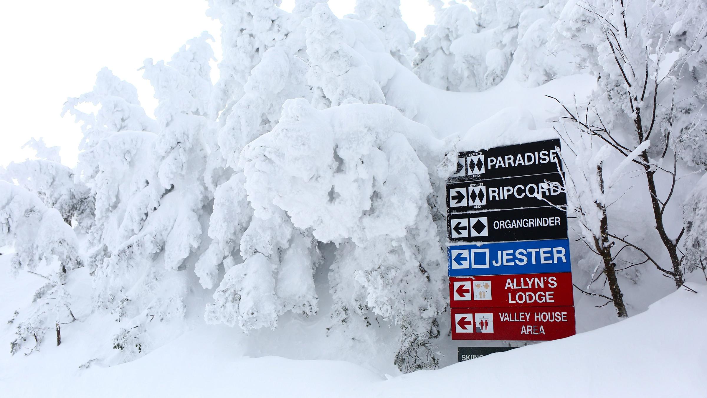 Powder Heavens Gate Sign